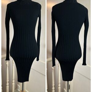 ATM • Merino Wool Rib Sweater Dress